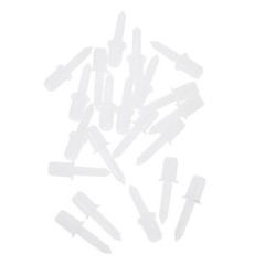 20 Pcs Shutter Fixing Pins Plastic Repair Kit Replacement Loaded