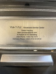 Vue-T-Ful windshild Self Serve Squeegee Station Gas Station Bin and Squeegee