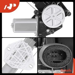 Power Window Regulator with Motor Front Driver Side Compatible with Honda