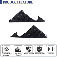 Daeiclru Car Front Window Triangle Cover Compatible with Jaguar F-Type 2013-2…