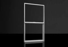 White Aluminum Sash Window