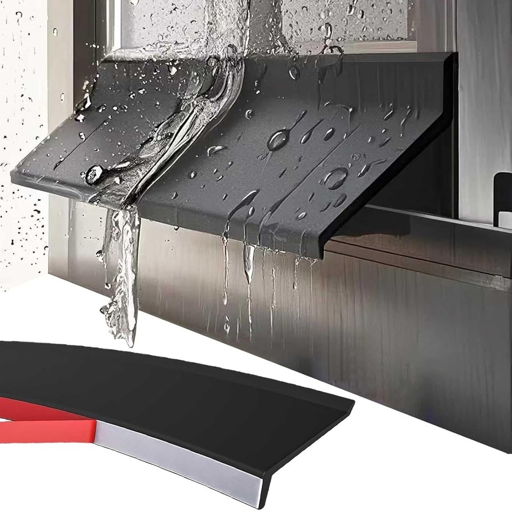 8.2FT For Car Side Window Guard Seal Strip Trim Rain Deflector Water Barrier