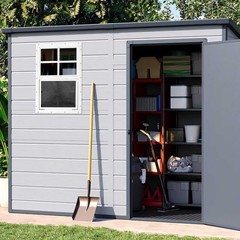 2 Pack 12″x18″ Sliding Shed Windows – Flush Mount, Tempered Glass, Fiberglass Sc