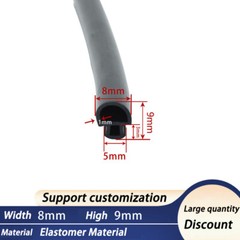 uPVC Window & Door Bubble Gasket Seal Flipper Double Glazing Rubber Draught Seal