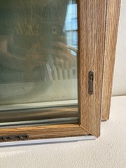 Window World Vinyl Double Hung Replacement Windows Grid Tinted Light Oak 24×50?