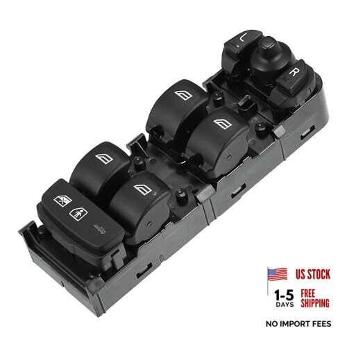 Front Left Driver Side Power Window Switch for Volvo S60 S90 V60 No.31433407