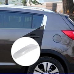 Rear Left Door(Driver Side), Chrome Surface Rear Door C Molding, Replacement
