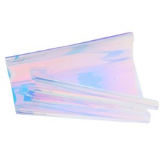 Decorative Window Film Adhesive Dichroic Privacy Sticker Clear Holographic
