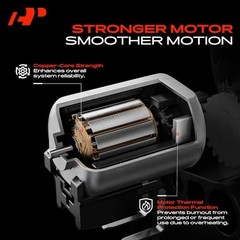 Side Door Lock Actuator Compatible with Infiniti G37 2009 Rear Left Driver