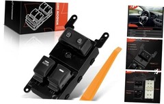 Master Power Window Switch Compatible with Kia Rio 2013 2014 2015 2016, Front