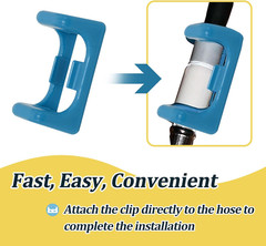 4 Pcs RP60911 Faucet Plumbing Replacement Parts Hose Connector Tool Blue