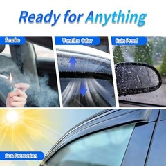 Window Rain Guards Compatible 2017-2022 Kia Sportage 4PC Window Visors Vent