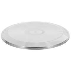 Sanitary Tri Clamp: Solid Blind End Cap, Sanitary Blank Lid, Polished Stainless