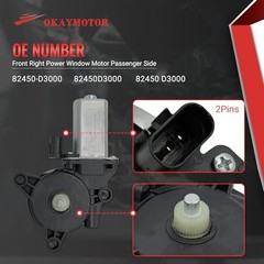 Right Power Window Motor Passenger Side for Front Front Right – Passenger Side
