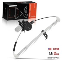 Rear Left Driver Side Power Window Regulator with 6-Pin Plug Rear Driver (LH)