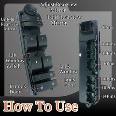 20835553 Driver Side Power Master Control Window & Door & Mirror Lock