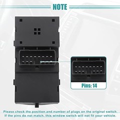 Front Left Driver Side Master Power Window Switch Fit for Chevrolet Sonic –