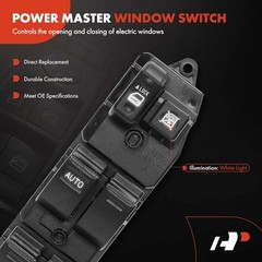 Power Window Switch Compatible with Toyota Camry 2002-2006, RAV4 2001-2005,