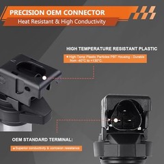 Ignition Coil Pack 4 PCS Set Compatible with Mini Cooper 2007-2007 L4 1.6L