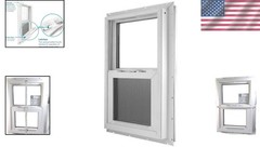 Vinyl Mobile Home Window 3/4″ Insulated Thermopane, Tilt Sash, Screen Included