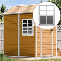 Multifunctional 2 Pack 18″ x 23″ Shed Windows – Easy Installation & Ventilation