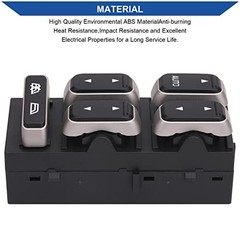 Lincoln Power Master Window Switch – Front, Left, Driver, Side