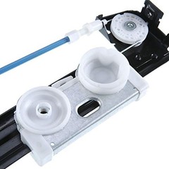 Power Window Regulator with 2-Pin Motor Assembly for Mini Front Passenger Side
