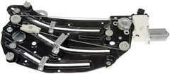 751-100 Left Quarter Power Window Regulator and Motor Assembly Compatible