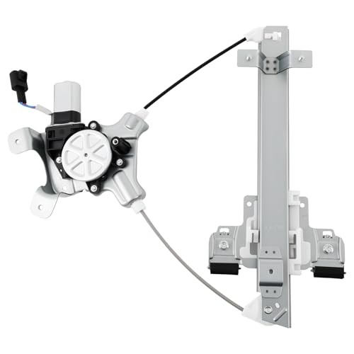 741-390 Rear Left Driver Side Window Regulator with Motor (2 Rear Driver Side
