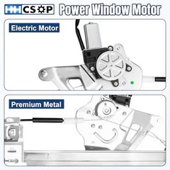 Front Right Passenger Side Power Window Regulator w/Motor Assembly Replacement
