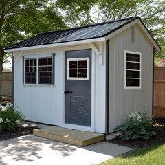 10″x23″ Tempered Glass Fixed Shed Windows – 2 Pack for Outdoor Buildings