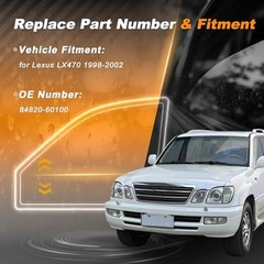 Power Window Switch for Lexus LX470 1998-2002 Window Control Switch with Tool