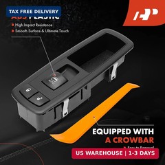 A-Premium Front Right Passenger Side Power Window Switch | Compatible with Dodge