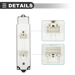 Power Window Switch, Left Driver Side Master Power Window Switch, for Mazda 3