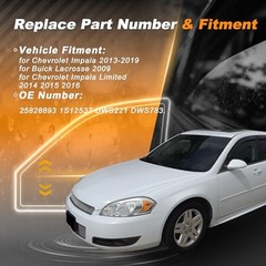 1 AUTO Power Window Switch for Chevrolet Impala 2013-2019 Window Control