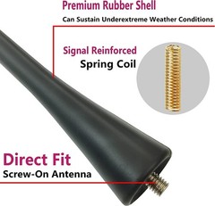 7 Inch Rubber Antenna for Honda CR-V (2007-2016) & Civic (2002-2006, 2012), F…