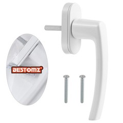 Window Handle Interior Hardware Aluminum Alloy Lockable Handles Inside
