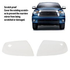 2PCS Stylish Rear View Door Wing Mirror Cover For 2008-2022