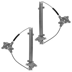 Front Power Window Regulator Set Compatible with 2003-2006 Mitsubishi WRA51018