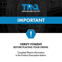 TRQ A Pillar Trim Panel w/Pull Handle Set of 2 LH RH Sides Compatible with Do…