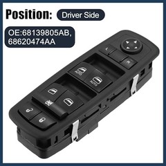 Power Window Switch, Front Left Driver Side Window Control Switch