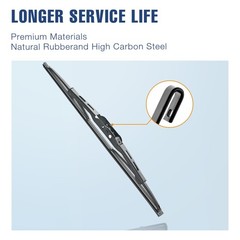 16″ Rear Wiper Blade Replacement for Chevy Trailblazer 2006-2002 Tahoe/Suburb…