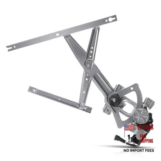 Electric Power Window Regulator with Motor Compatible with Front Passenger