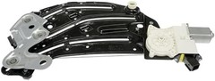 751-100 Left Quarter Power Window Regulator and Motor Assembly Compatible