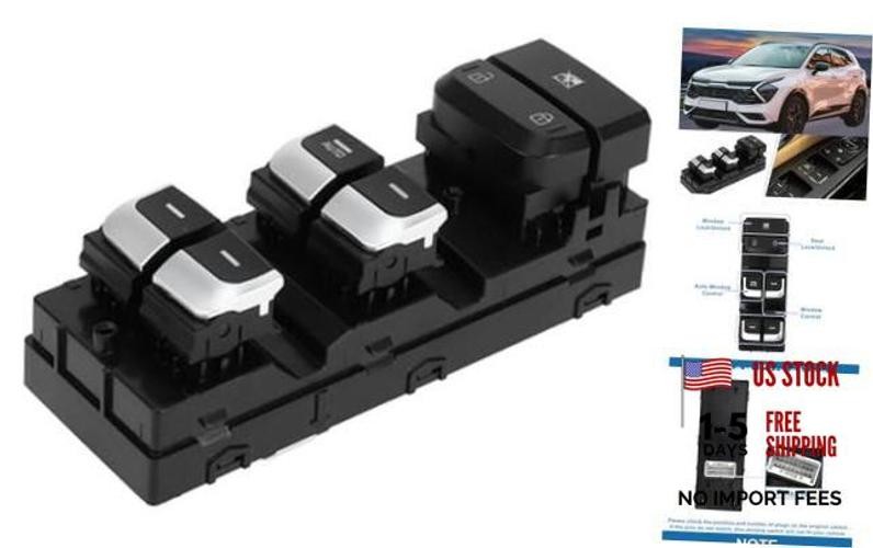 AUTO Power Window Switch No.93570D9000 for Kia Sportage 2017-2021 Front/Left