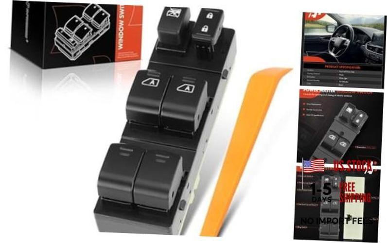 2 Auto Master Power Window Switch Compatible with Infiniti G35 2007-2008, G37