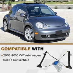 1Y0837462F Front Right Passenger Side Power Window Regulator Compatible with …