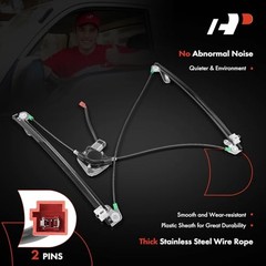Power Window Regulator and Motor Assembly Replacement for Front Passenger(RH)