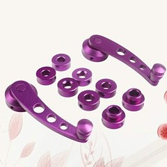 1 Set Car Window Handle Aluminum Alloy Window Crank Handle Universal Car