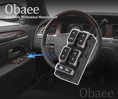 Front Left Driver Side Power Master Window Switch Compatible with Lincoln